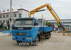 Truck Mounted Knuckle Boom Cranes 1400kg Max Lifting Capacity 360 Degree Rotation Angle