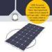 Vglory / OEM High Efficiency Flexible Portable Solar Panels With TPT Backsheet