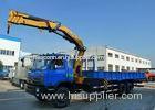 High Performance Truck Mounted Hydraulic Crane With Telescopic Boom 7.3 m