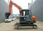 Long Reach Hydraulic Capacity Construction Excavator Machine With Rock Bucket