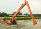 2 Rows Chains Amphibious Excavator For Water Land Operating Weight 15000 Kg