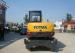 Compact Construction Equipment Tractor Wheel Excavator With Strengthened Bucket