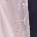 ALBIZIA Exquisite Chiffon Tulle Beading Long unique Chiffon Sweep/Brush A Line Wedding Dresses