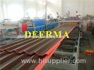 Plastic PVC+PMMA/ASA Glaze Roofing Sheet Making Machine Heating Resistance