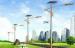 Waterproof Solar Powered Exterior Lights Fixtures Anti Humidity ISO CE