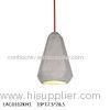 Pendant ceiling Concrete Lamp Shade light grey Marble effect OEM / ODM