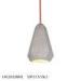 Pendant ceiling Concrete Lamp Shade light grey Marble effect OEM / ODM