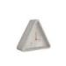 Triangle light gray concrete wall clock table round with 1688 movement