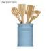 Blue Concrete Kitchen Accessories Cutlery Holder Custom Logo Eco - Friendly