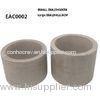 House Natural Concrete Plant Pots Flower cylinder grey 2 Sets 15cm 10cm