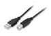 Black 45pa PVC 5pin Micro USB Extension Cable for home / office