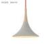 Trumpet Shaped hanging concrete lamp shades Eco - friendly 30cm 35cm