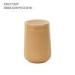 Lid Yellow Decorative Concrete Candle Holder Stand With 3% Orange Clove Scent