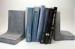 Right Angle Concrete Bookends Light Grey For Office Decoration