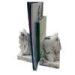 Decoration Marble Concrete Bookends 2 Pcs For Study Room 7.69.516CM