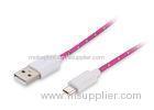 Durable Phone USB Cable Charge data transfer 5000 times 3.2mm Wire