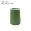 Green Concrete Candle Holder With Lid Coconut Scent