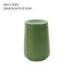 Green Concrete Candle Holder With Lid Coconut Scent