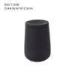 Pure Black Concrete Candle Holder With Lid 5% Christmas tree Scent