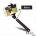 Colorful mobile phone selfie stick wired with IOS and Android