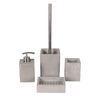 Texture Natural Thick Concrete Bathroom Soap Dispensers Square / Rectangle