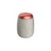 Light Gray cylinder Concrete Candle Holder Oval Home Decor For Soy Wax