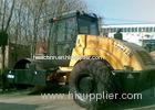 Full Hydraulic Double Drive Single Drum Vibratory Road Roller Machine 10000 Kg Weight With Cummins E