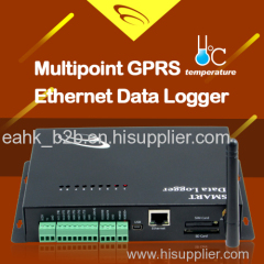 Multipoint Temperature GPRS Ethernet Data Logger