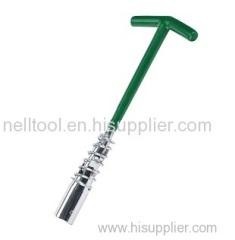 T spark plug wrench