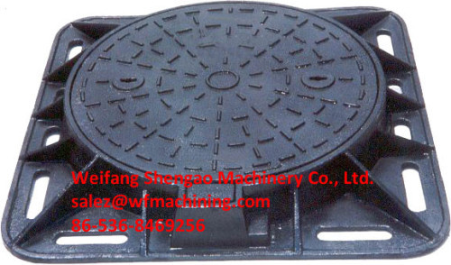 OEM Sand Casting Manhole Cover from China Foundry Supplier