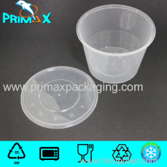 Plastic takeaway boxes for food