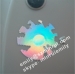 Hologram Breakable Tamper Evident Warranty Seal Stickers