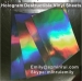 Custom Breakable Hologram Destructible Vinyl Sheets