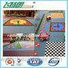 Sports Recycled Rubberized Floor Tiles Polypropylene Interlock Flooring