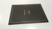 Black board invitation card envelope