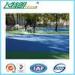 Silicon PU Floor Malfunctional Indoor Basketball Courts Badminton Court Flooring Materials