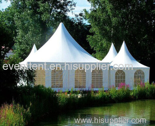 4 x 4 white Quality Outdoor Pavilion Pagoda Tent For Event