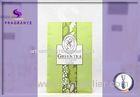 custom made Green Tea Scented Envelope Sachet car air freshener