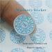 China best self-adhesive destructible vinyl label manufacturer custom round 11mm diameter warranty screw label for phone