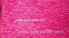 OEM Plain Dyed Cationic Fabric For Jacket And Overcoat / Pink Jersey Knit Fabric