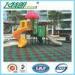 Kindergarten / Park Rubber Mats Playground 50503 cm Recycled Rubberized Flooring