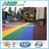 Polypropylene Plastic Interlocking Rubber Floor Tiles Indoor Injection Recyclable