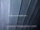 Decorative Polyester Fiberglass Plisse Screen With Square / Hexagonal Aperture