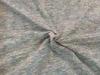 Gray Drop Needle Interlock Knit Fabric With Wicking & Anti - Bacterial Finish