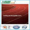 Outdoor Rubber Running Track Material For Rubber Running Track Flooring / Rubber Playground Surfacin