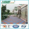 Eco - Friendly Protective Rubber Matting Anti Slip Flooring Gym Sport Rubber Tiles