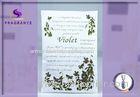 Environmental 27g Violet / Greenleaf Scented Envelope Sachet