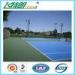 Blue Silicon Polyurethane Sports Flooring Sandwich System Outdoor Basketball Court Surface