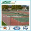 Red Acrylic Paint Sports Surfacing For Badminton / Tennis / Volleyball Court