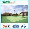 Acrylic Tennis Court Surface Outdoor Flooring Customized High Wearing Resistance